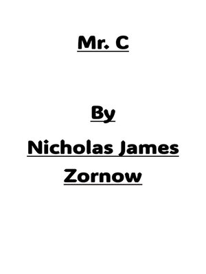 cover image of Mr. C